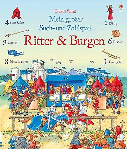 Mein großer Such- und Zählspaß: Ritter und Burgen