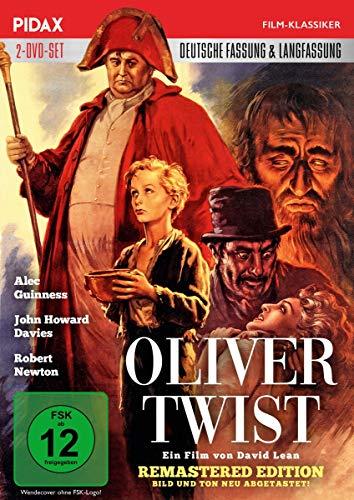 Oliver Twist - Remastered Edition / David Leans aufwändiges Meisterwerk mit neu abgetastetem Bild und Ton in der deutschen und in der Langfassung (Pidax Film-Klassiker) [2 DVDs]