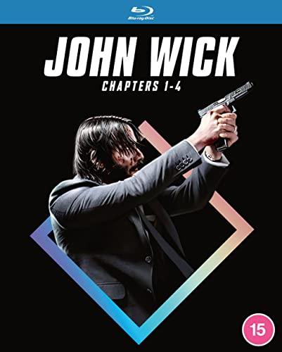 John Wick 1 - 4 Box Set (BLURAY) [Blu-ray] - Language: English