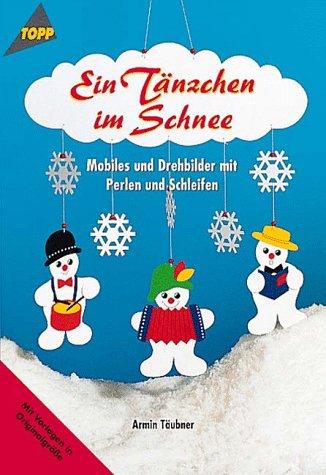 Ein Tänzchen im Schnee. Mobiles und Drehbilder mit Perlen und Schleifen.