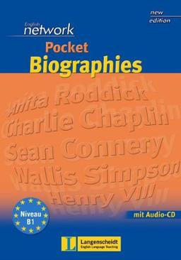 English Network Pocket Biographies - Buch mit Audio-CD (English Network Pocket Series)