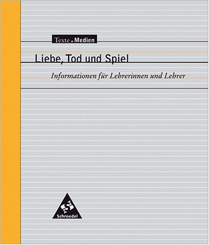 Liebe, Tod und Spiel - Ausgewählte Erzählungen von Nadja Einzmann, Judith Hermann und Maike Wetzel