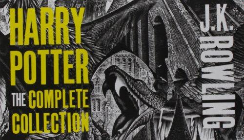 Harry Potter Complete Paperback Boxed Set: Contains: Philosopher's Stone / Chamber of Secrets / Prisoner of Azkaban / Goblet of Fire / Order of the ... / Deathly Hollows (Harry Potter Adult Cover)