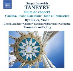 TANEYEV: Suite de Concert (Ilya Kaler, Thomas Sanderling)