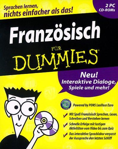 Französisch für Dummies, 2 CD-ROMs Für Windows 95/98/2000/ME/NT. Mit PONS Lexiface Euro, Sprachlabor, Spiele u. Lerntipps