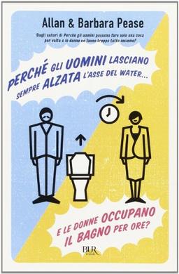 Perché gli uomini lasciano sempre alzata l'asse del water e le donne occupano il bagno per ore?