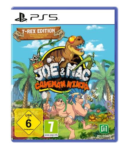 New Joe & Mac: Caveman Ninja - T-Rex Edition [PS5]