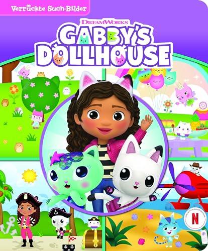 Gabby's Dollhouse - Verrückte Such-Bilder - Wimmelbuch - Pappbilderbuch mit wattiertem Umschlag