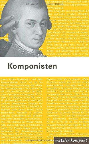 Komponisten: metzler kompakt