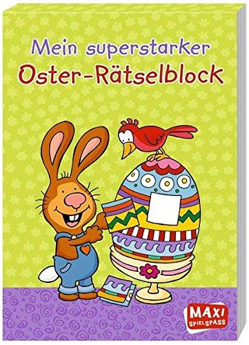 Mein superstarker Oster-Rätselblock (Maxi)