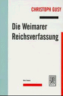 Die Weimarer Reichsverfassung