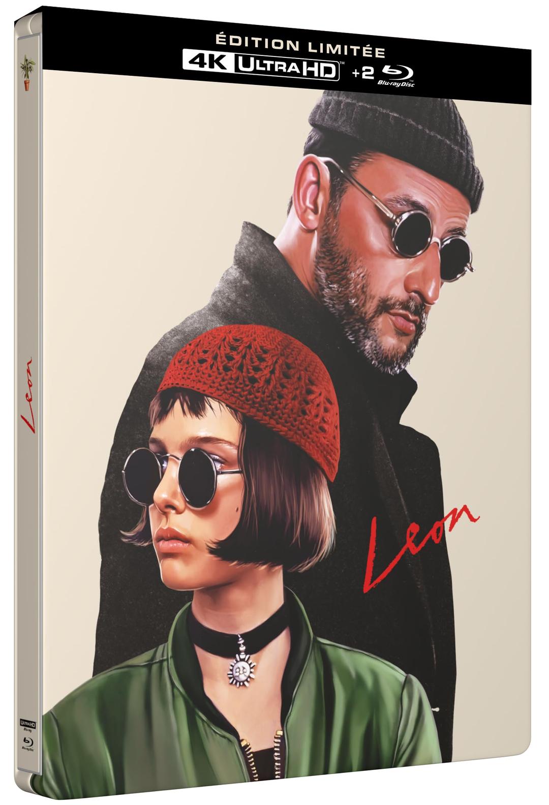 LEON - COMBO UHD 4K + 2 BD - STEELBOOK - EDITION LIMITEE