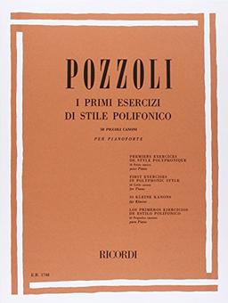 Primi Esercizi Di Stile Polifonico