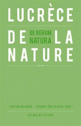 De la nature. De rerum natura