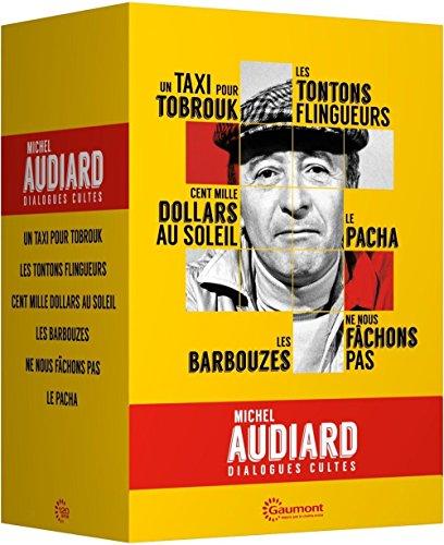 Coffret audiard : les tontons flingueurs ; les barbouzes ; le pacha ; un taxi pour tobrouk [FR Import]