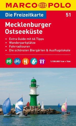 MARCO POLO Freizeitkarte Mecklenburger Ostseeküste 1:100.000