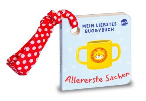 Mein liebstes Buggybuch. Allererste Sachen: Buggybuch mit Stoffband