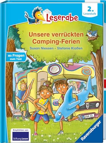 Unsere verrückten Camping-Ferien - lesen lernen mit dem Leseraben - Erstlesebuch - Kinderbuch ab 7 Jahren - lesen üben 2. Klasse (Leserabe 2. Klasse) (Leserabe - 2. Lesestufe)