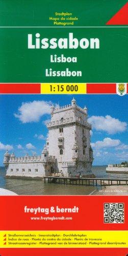 Freytag Berndt Stadtpläne, Lissabon: City Map (Freytag u. Berndt Stadtpläne/Autokarten). 1:15 000.