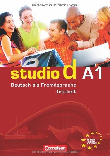 studio d - Grundstufe: A1: Gesamtband - Testvorbereitungsheft A1 und Modelltest "Start Deutsch 1": Mit Audio-CD: Testvorbereitungsheft A1 und Modelltest "Start Deutsch 1". Mit Hör-CD