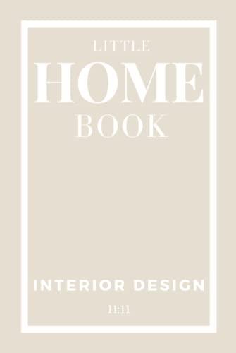 Little Home Book: Aesthetic Neutral Coffee Table Books, Decorative Home Staging and Bookshelf Styling Decor