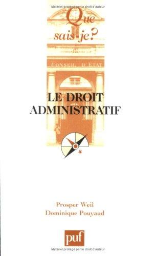 Le droit administratif