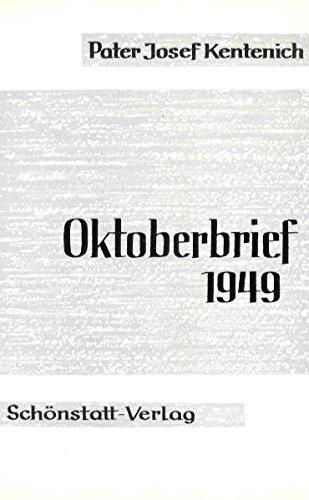 Oktoberbrief 1949: Ein Beitrag zum christlichen Auftrag: Neuer Mensch in neuer Gemeinschaft