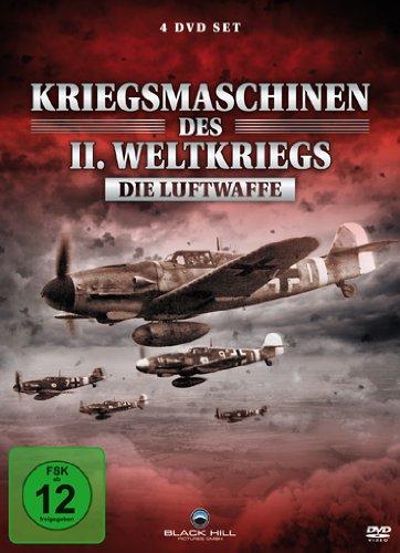 Kriegsmaschinen des Zweiten Weltkriegs - Die Luftwaffe [4 DVDs]