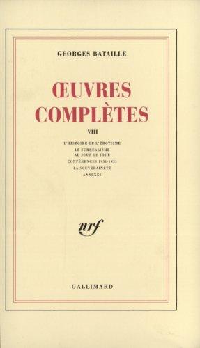 Oeuvres complètes. Vol. 8