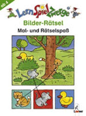 Bilder-Rätsel: Mal- und Rätselspaß