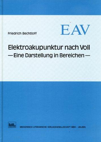 Elektroakupunktur (EAV) nach Voll, eine Darstellung in Bereichen