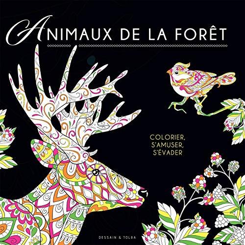 Animaux de la forêt : colorier, s'amuser, s'évader