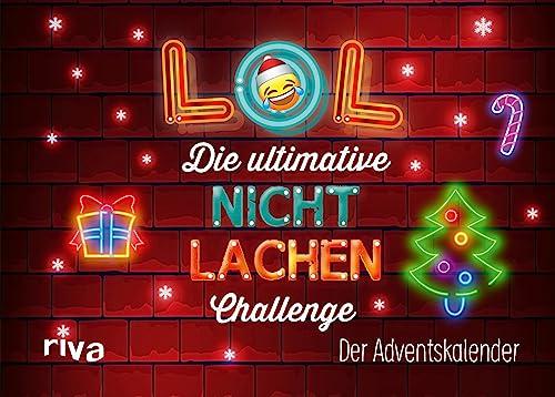 LOL – Die ultimative Nicht-lachen-Challenge: Der Adventskalender. Mit Humor durch die Weihnachtszeit. Die besten Witze, Flachwitze und Scherzfragen. Mit Seiten zum Auftrennen