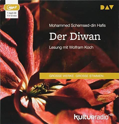 Der Diwan: Lesung mit Wolfram Koch (1 mp3-CD)