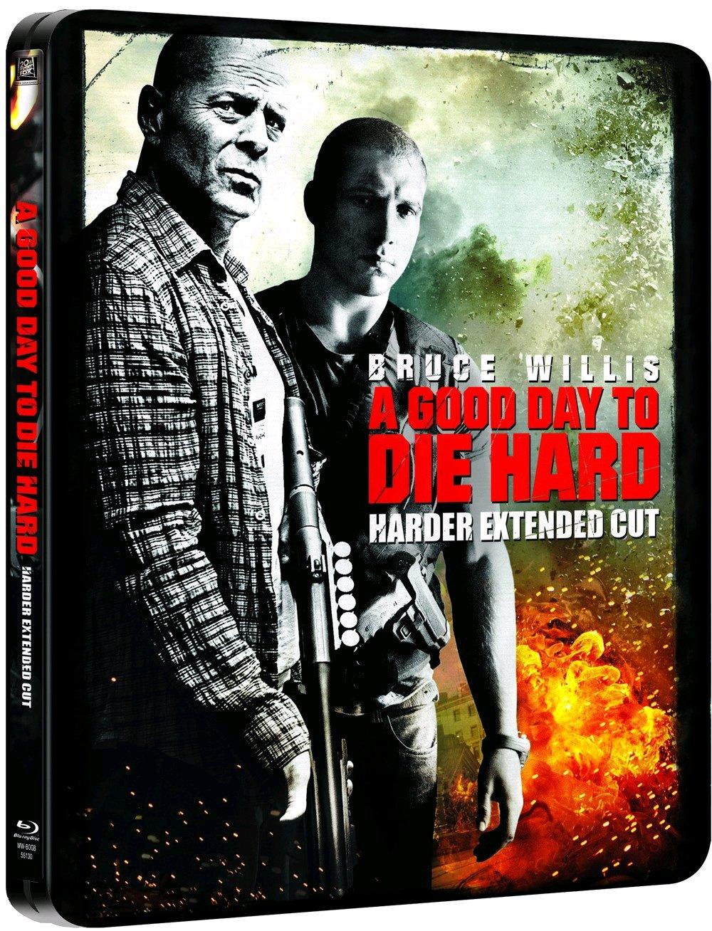 A Good Day To Die Hard (Die Hard 5) (102 min. harder extended cut) Limited Edition Blu-Ray Steelbook