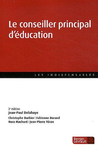 Le conseiller principal d'éducation : de la vie scolaire à la politique éducative