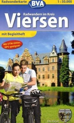 Lust auf Radwandern, Radwandern im Kreis Viersen: Mit ausgewählten Straßennahmen zur besseren Orientierung. Mit UTM-Gitter, GPS-Geeignet
