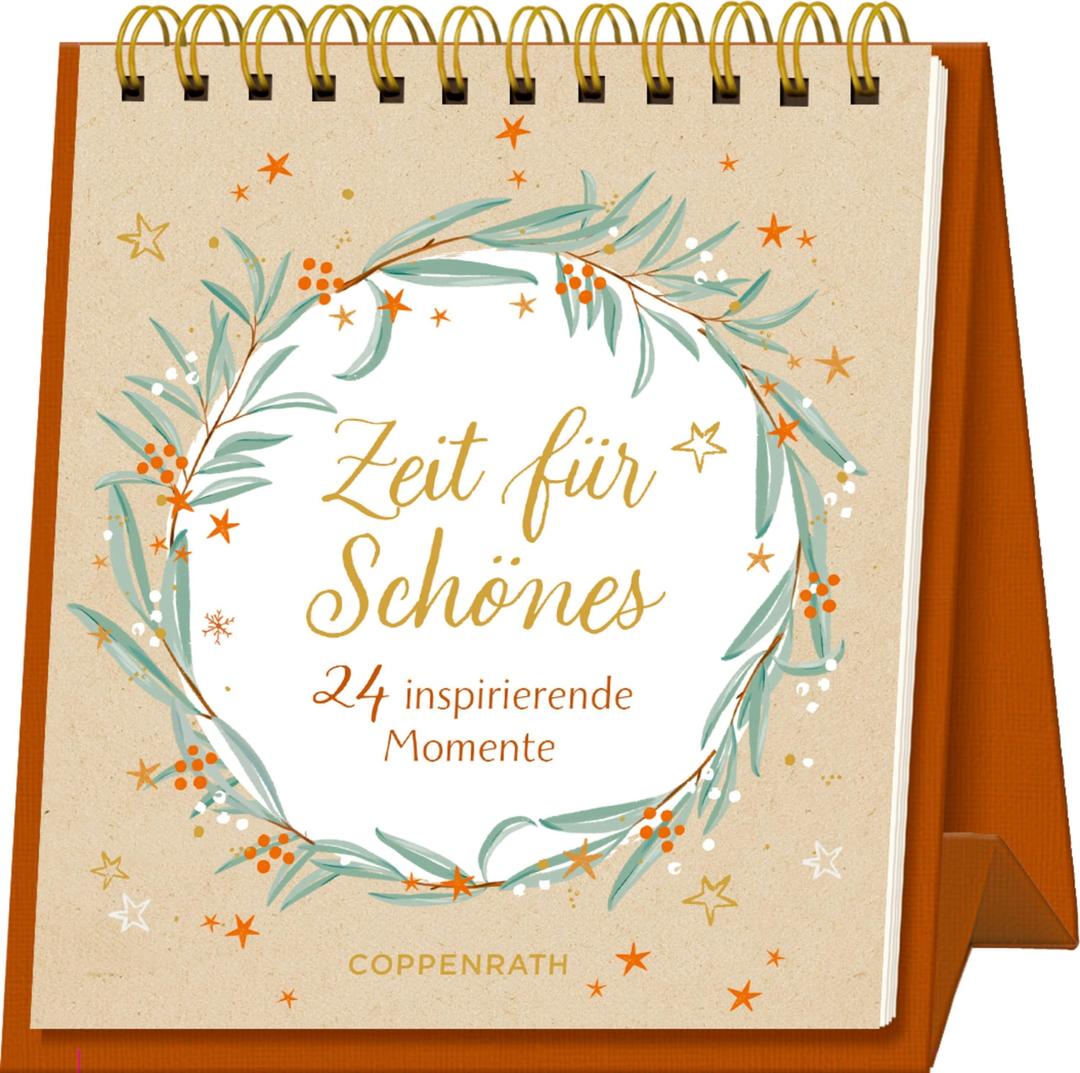 Tisch-Adventskalender – Zeit für Schönes: 24 inspirierende Momente