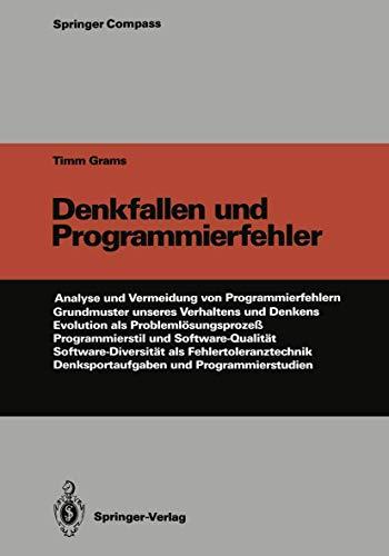 Denkfallen und Programmierfehler (Springer Compass) (German Edition)