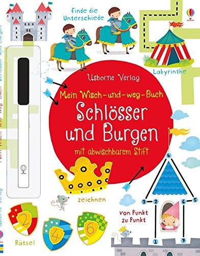 Mein Wisch-und-weg-Buch: Schlösser und Burgen: mit abwischbarem Stift