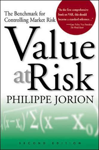 Value at Risk: The Benchmark for Controlling Market Risk