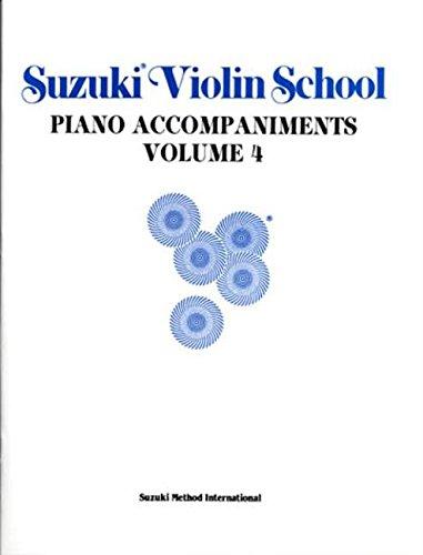 004: Suzuki Violin School, Vol 4: Piano Acc