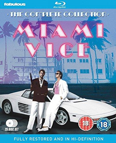 Miami Vice The Complete Series (25 Blu-Ray) [Edizione: Regno Unito] [Import italien]