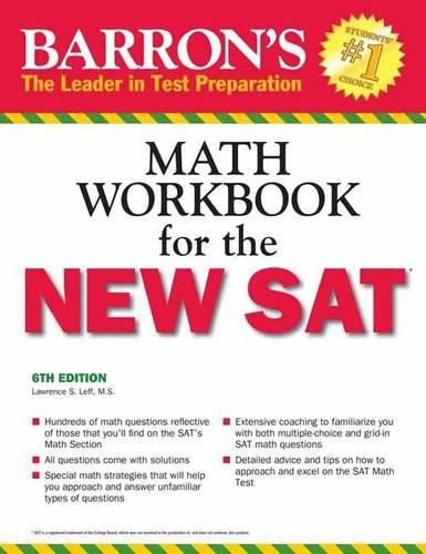 Barron's Math Workbook for the New SAT (Barron's Sat Math Workbook)