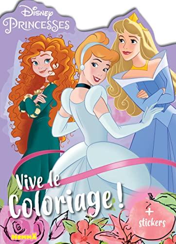 Disney Princesses : Vive le coloriage ! (Merida, Cendrillon, Aurore)