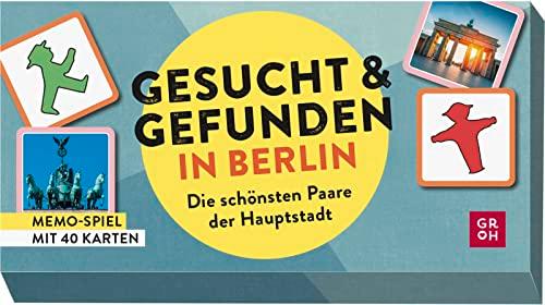 Gesucht & gefunden in Berlin - Die schönsten Paare der Hauptstadt: Memo-Spiel mit 40 Karten