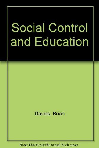 Social Control and Education