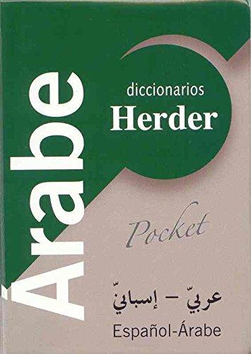 Diccionario pocket Herder árabe (Diccionarios Herder)