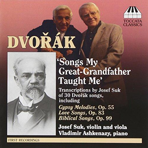 Dvorak/Suk Song Transcriptions