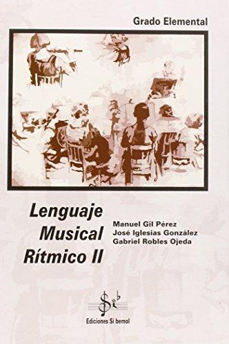 Lenguaje musical rítmico II, grado elemental